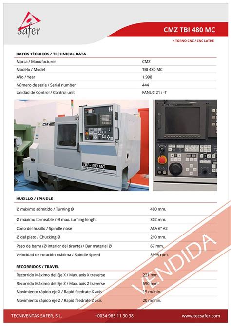 torno cnc ficha tecnica|tornos cnc machines.